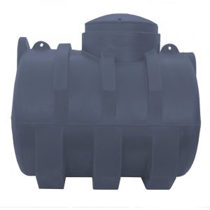 ESTANQUE HORIZONTAL REFORZADO 1250 LT GRIS